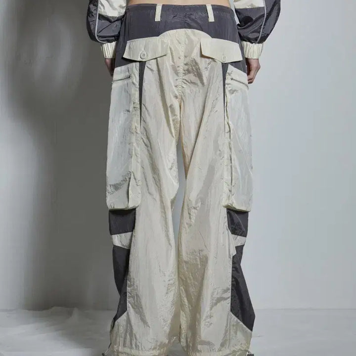 [BUNJANG] Gaetless Racing Wind Parachute Pants / [새상품]게이트리스 레이싱윈드파라슈트팬츠