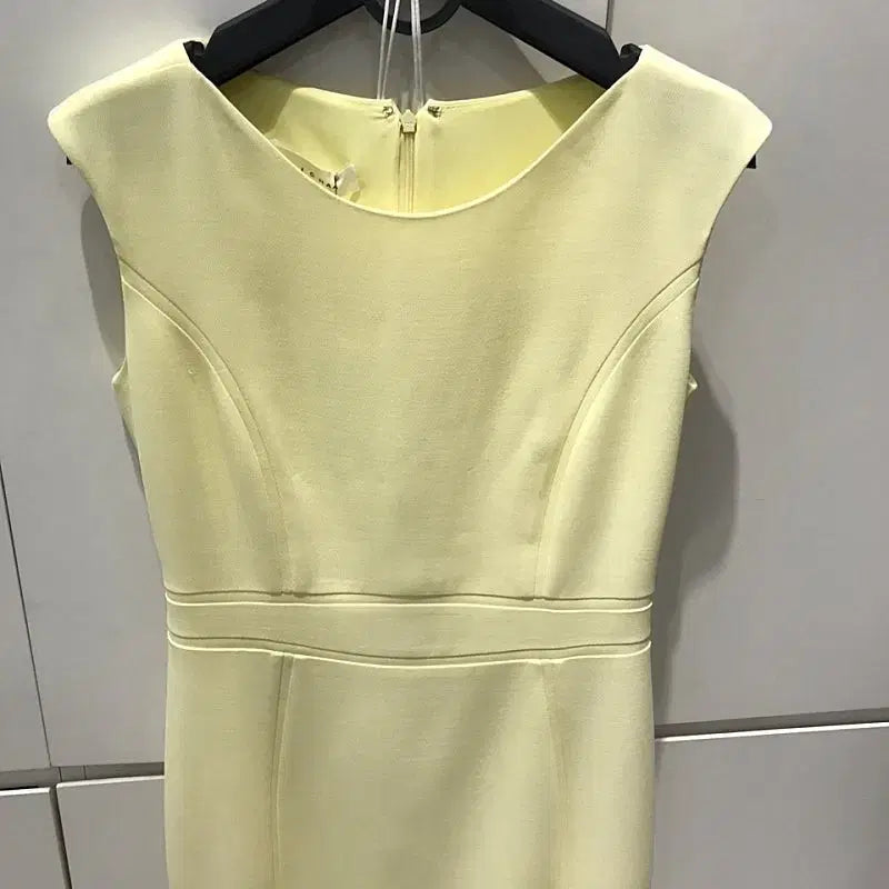 [BUNJANG] Misha Lemon Sleeveless Dress / 미샤레몬고급민소매 원피스