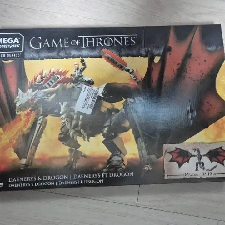 [BUNJANG] Mega Bloks Game of Thrones Drogon Building Set / 메가 블럭 (메가 컨스트럭스) 왕좌의게임 드로곤 새제품 판매