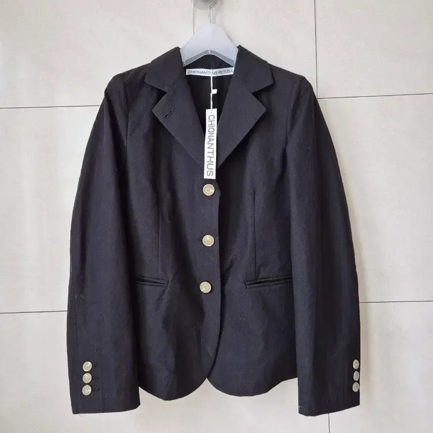 [SOLD OUT] 한섬EQL 키오난투스 레투사  코튼 포켓 디테일 자켓 블랙 OS