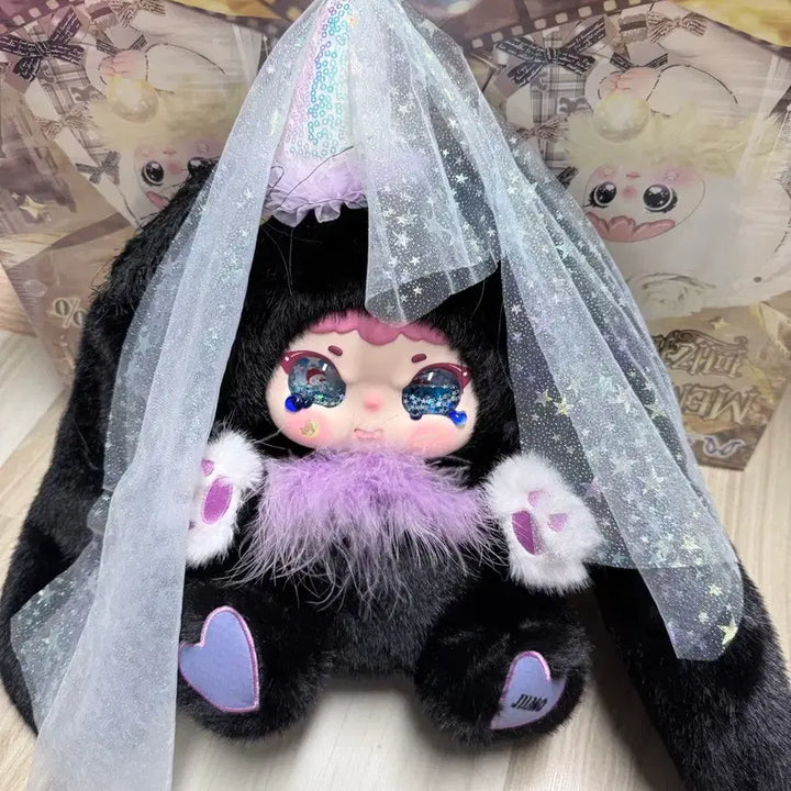 [BUNJANG] Jimo Memory Album 400% Black Bear Plush / 지이모 메모리앨범 400프로 블랙