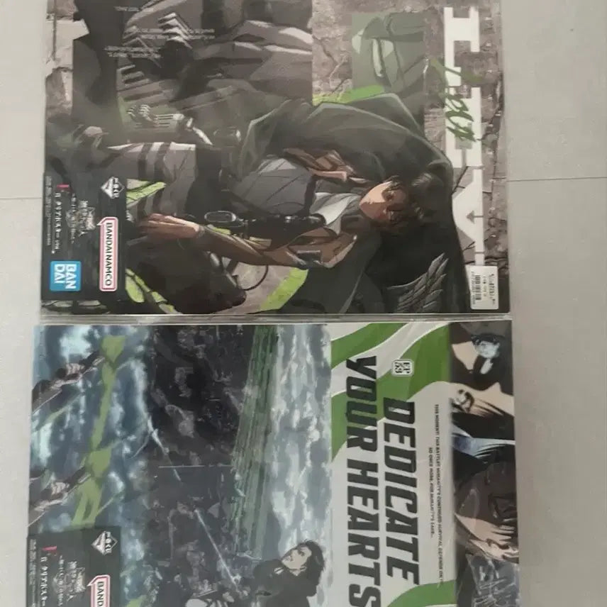 [BUNJANG] Attack on Titan Levi Goods Set (Includes Lookup) / 진격의거인 리바이 위주 굿즈세트(룩업포함)