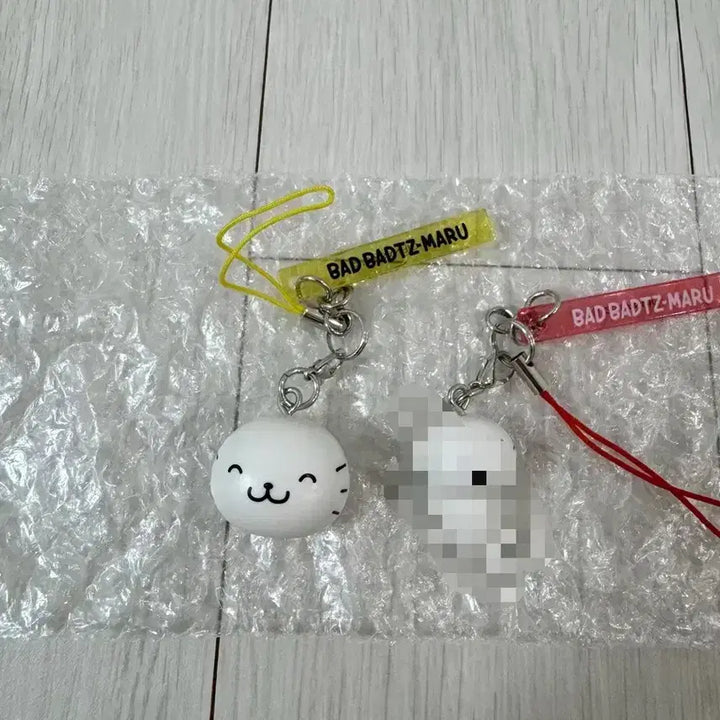 [BUNJANG] Bad Badtz-Maru Series Good Hanamarou Figure Keychain / 배드바츠마루시리즈 굿하나마루 피규어키링