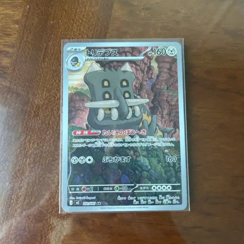 [BUNJANG] Pokemon Card Barritos AR (Japan) / 포켓몬카드 바리톱스 AR (일판)