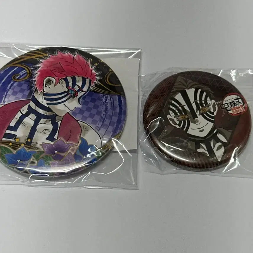 [BUNJANG] Demon Slayer Akaza Dining Original Art Can Badge / 귀칼 아카자 다이닝 원화 캔뱃지