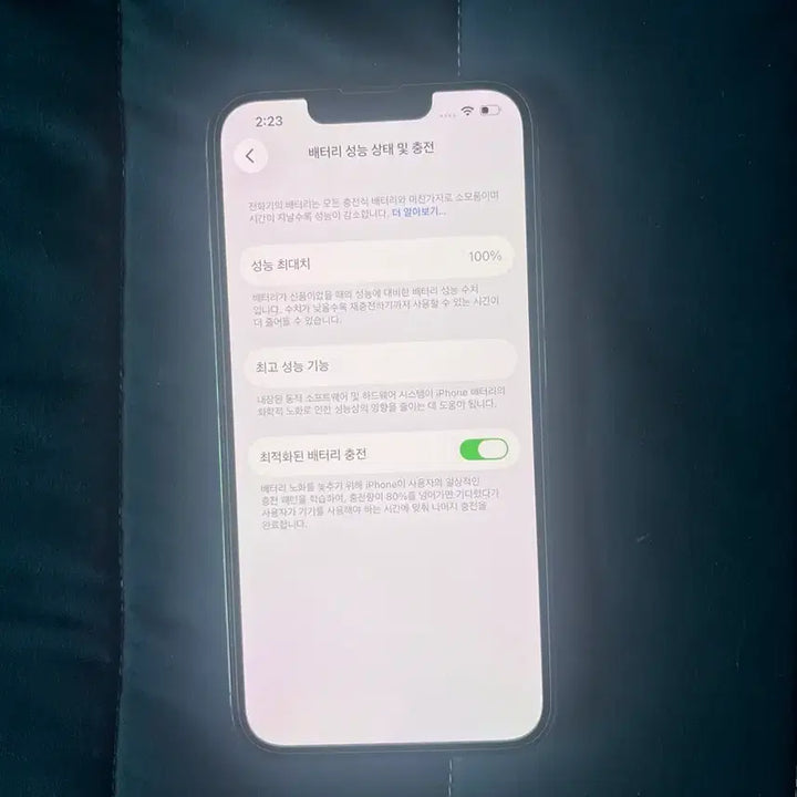 [BUNJANG] Apple iPhone 13 Pro 256GB Sierra Blue / [S급]아이폰13프로 256G 배터리100