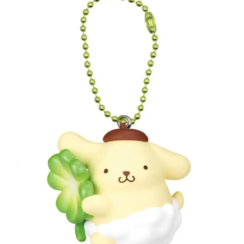 [BUNJANG] Sanrio Four-Leaf Clover Mascot Gacha Pompompurin, Cinnamoroll, Pochacco, Usahana / 산리오 네잎클로버 마스코트 가챠 폼폼푸린 시나모롤 포차코 우사하나