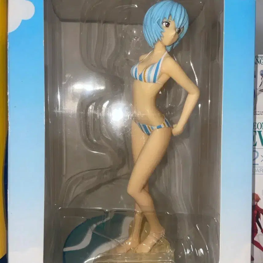 [BUNJANG] Evangelion Ayanami Rei Summer Beach Bikini Figure / 에반게리온 아야나미 레이 썸머비치 수영복 비키니 피규어