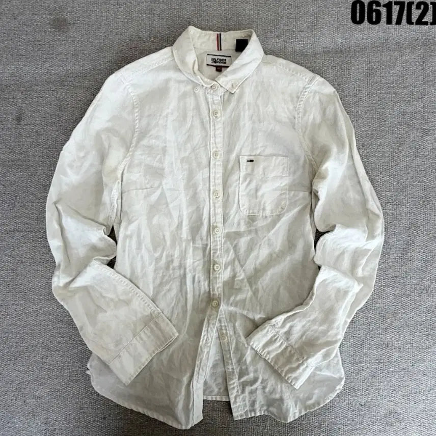 [BUNJANG] Tommy Hilfiger Oxford Shirt White XS / 타미힐피거 옥스포드 셔츠 화이트 XS 0617