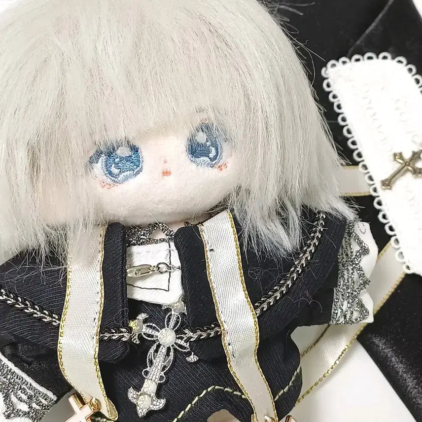 [BUNJANG] Bundle Set 10cm Unstuffed Doll Clothing - Priest and Nun Outfits / 일괄) 무속성 솜인형 10cm 옷포함성직자 신부복 수녀