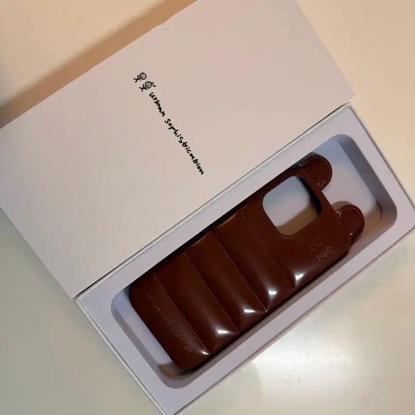 [BUNJANG] Urban Sophistication Puffer Case Teddy Bear iPhone 16 Pro Max / 어반소피스티케이션 푸퍼케이스 테디베어 아이폰 16 프로맥스