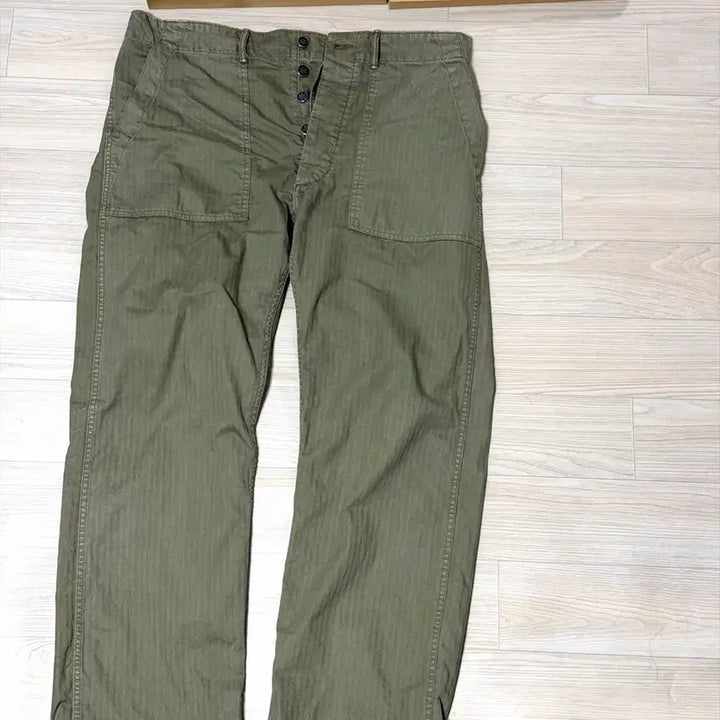 [BUNJANG] RRL Herringbone Fatigue Pants (W34*L32) / rrl 더블알엘 헤링본 퍼티그 W34*L32