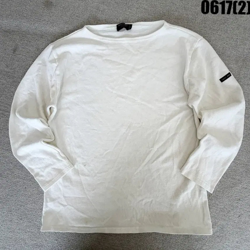 [BUNJANG] Saint James Long Sleeve T-Shirt White Size 3 / 세인트제임스 롱슬리브 티셔츠 화이트 3 0617