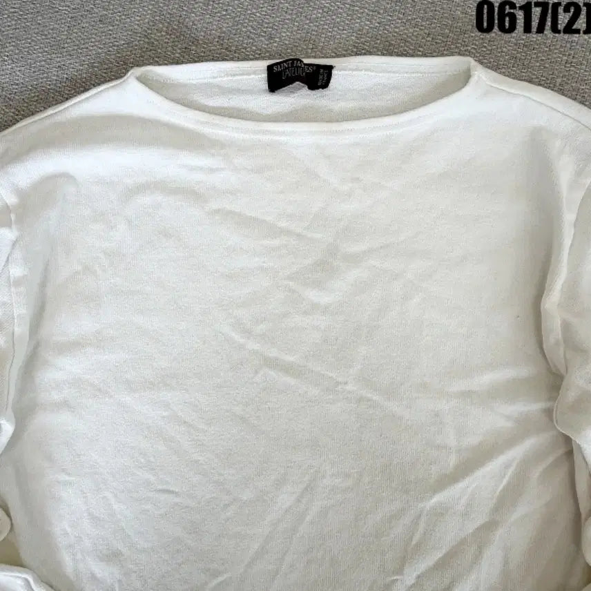 [BUNJANG] Saint James Long Sleeve T-Shirt White Size 3 / 세인트제임스 롱슬리브 티셔츠 화이트 3 0617