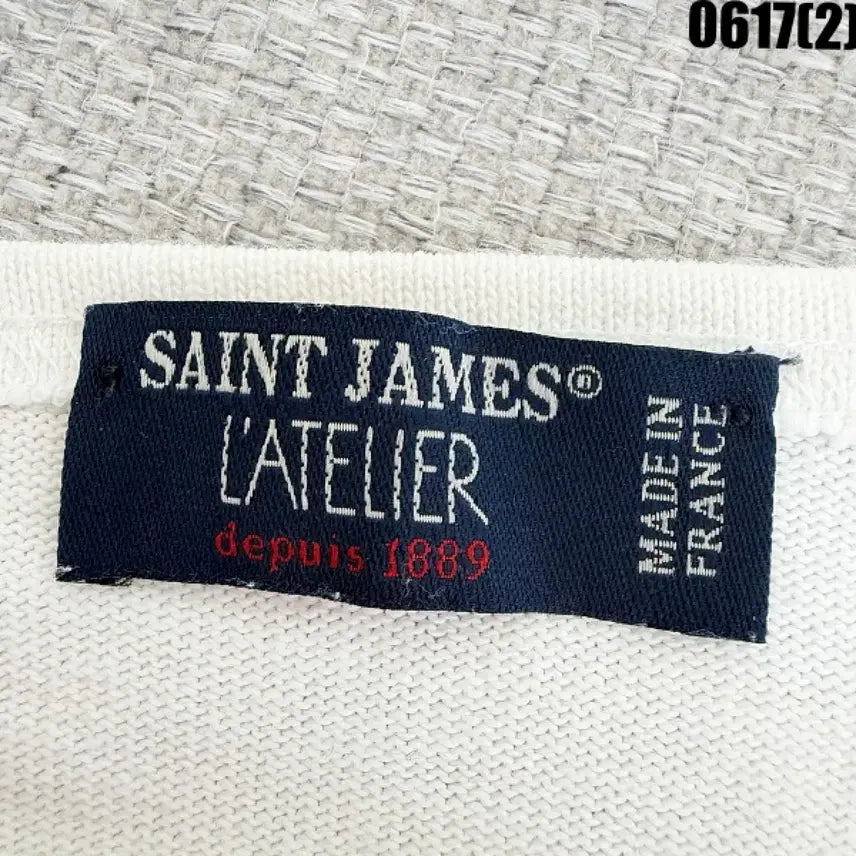 [BUNJANG] Saint James Long Sleeve T-Shirt White Size 3 / 세인트제임스 롱슬리브 티셔츠 화이트 3 0617