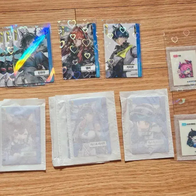 [SOLD OUT] 명일방주 엔드필드 GS25 콜라보 포토카드+띠부씰