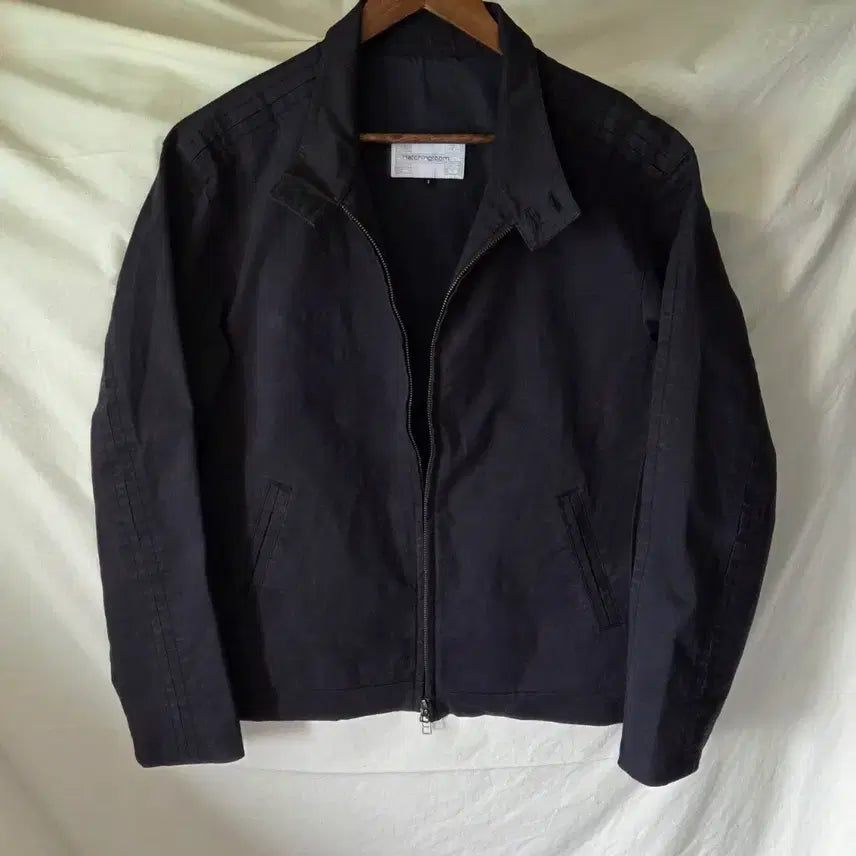 [BUNJANG] HAECHINGROOM Silent Harrington Jacket Dark Navy / 해칭룸 사일런트 해링턴 자켓 다크네이비 3 M