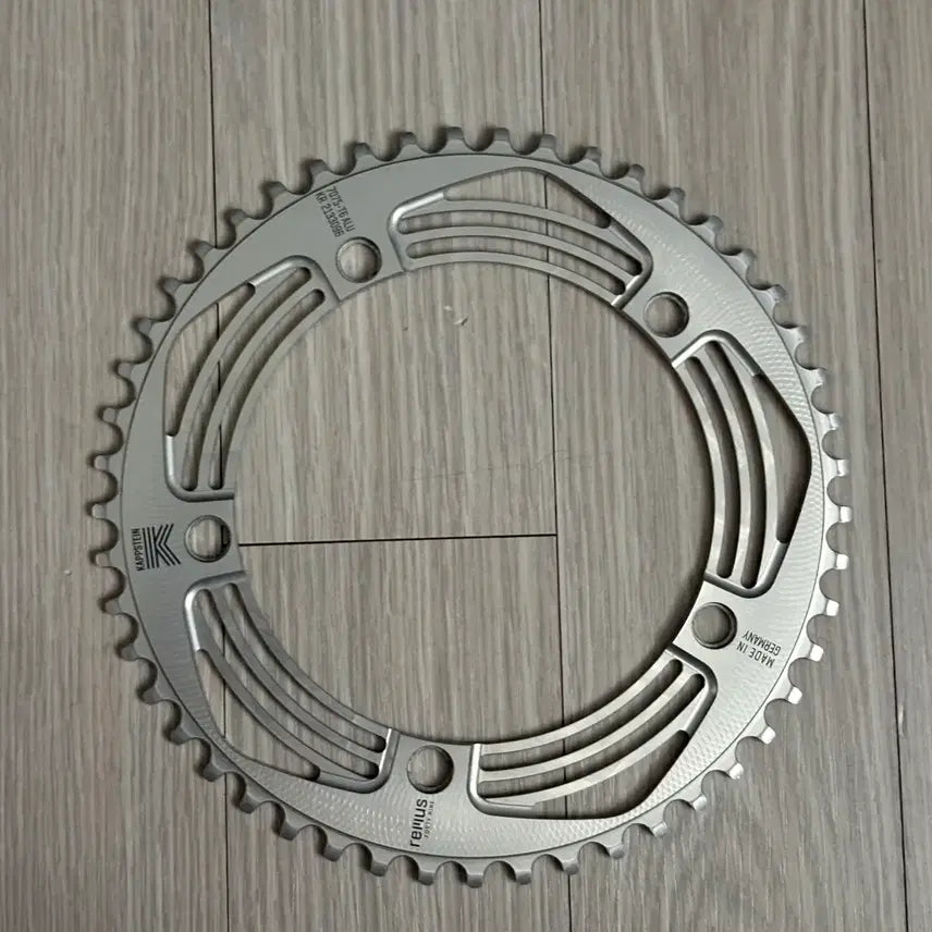 [BUNJANG] Kapastein Remus 49T Silver Chainring / 카파스테인 레뮤스 49t 실버 교신/판매