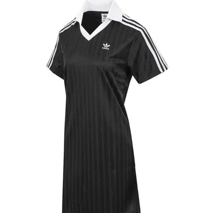 [BUNJANG] Adidas Three-Stripes Collar Dress - Size M / 아디다스 삼선카라원피스 M사이즈