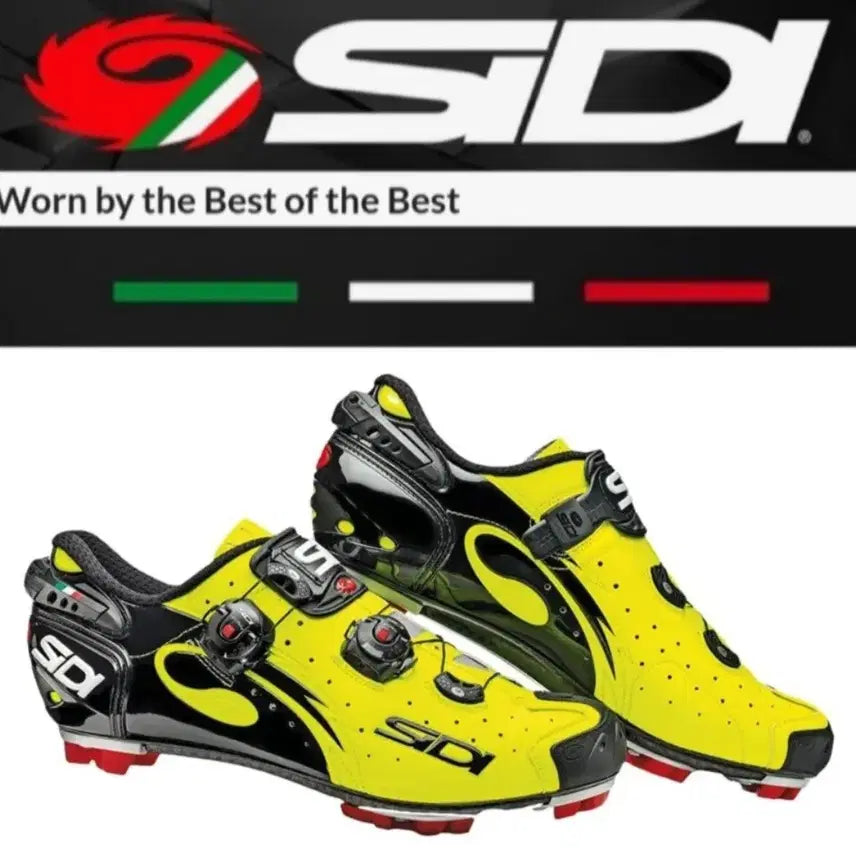 [BUNJANG] SIDI Top-Grade Carbon MTB Clipless Shoes EUR 43 with Shimano XT Clipless Pedals / SIDI 시디 최상급 카본 MTB 클릿슈즈/시마노 XT 클릿페달