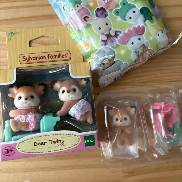 [BUNJANG] Sylvanian Families Deer Twins &amp; Forest Fairy Blind Pack Baby Deer Set / 실바니안 사슴쌍둥이 &amp; 숲속요정 사슴아기