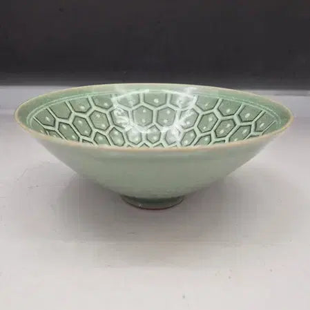 [BUNJANG] Okam Nam Jeong-sik Celadon Tea Bowl (1st Gen) / 1세대 옥암.남정식선생-청자다완/