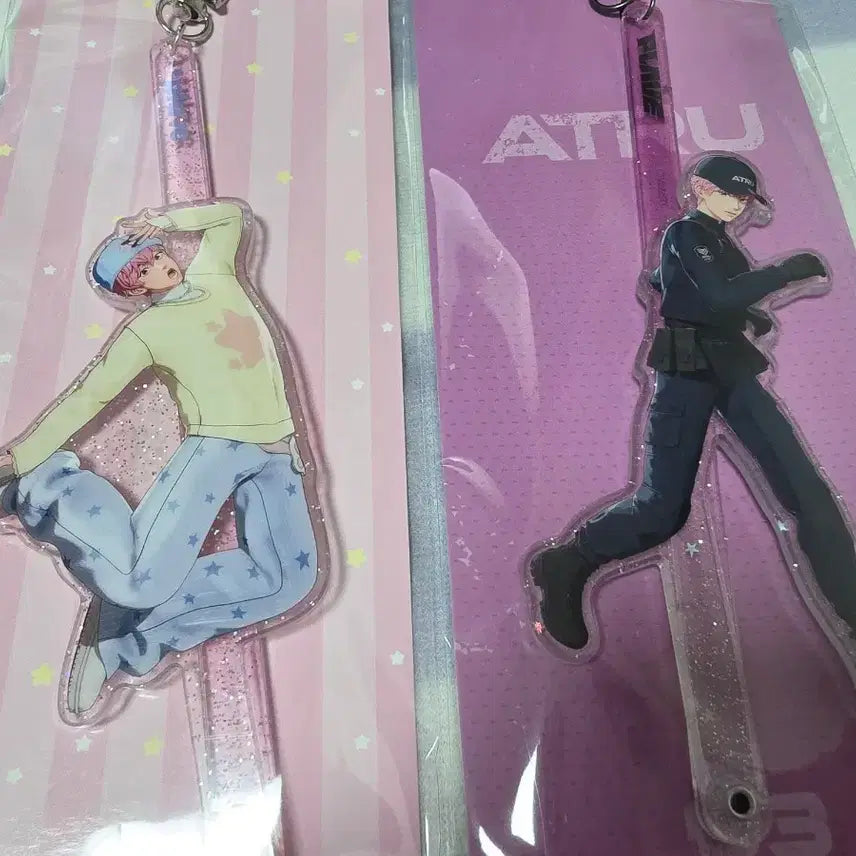 [BUNJANG] PLAVE Bambi Acrylic Stick Keyring Bundle Set (Sealed) / (미개봉) 플레이브 밤비 스틱 키링 일괄 양도