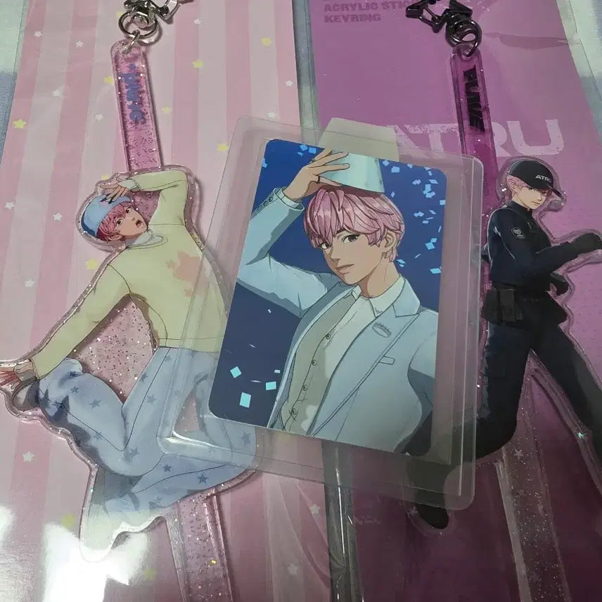 [BUNJANG] PLAVE Bambi Acrylic Stick Keyring Bundle Set (Sealed) / (미개봉) 플레이브 밤비 스틱 키링 일괄 양도