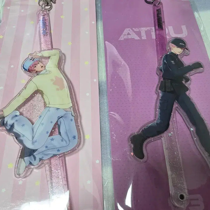 [BUNJANG] PLAVE Bambi Acrylic Stick Keyring Bundle Set (Sealed) / (미개봉) 플레이브 밤비 스틱 키링 일괄 양도
