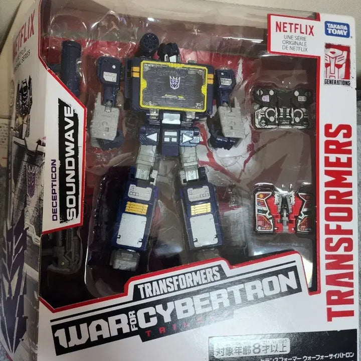 [SOLD OUT] 트랜스포머 WFC-14 사운드웨이브 넷플릭스 에디션