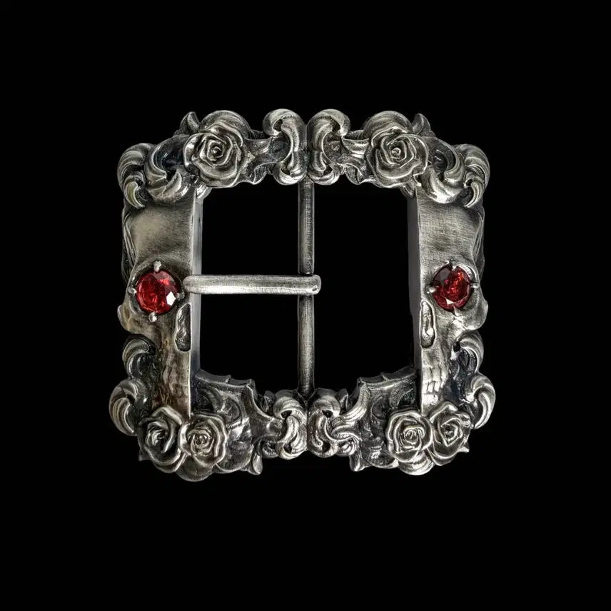 [BUNJANG] Emosense Club Rose Baroque Belt Buckle / [OS] 에모스탠스클럽 로즈 바로크 벨트 버클