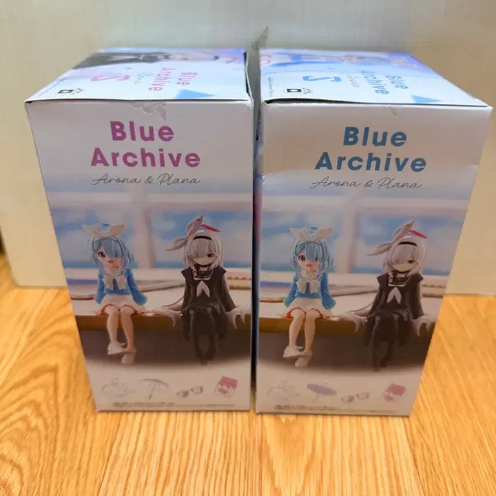 [BUNJANG] Blue Archive Arona &amp; Prana Noodle Stopper Figure 2-Set (Sealed) / (미개봉,현물)모니터탑 아로나,프라나 블루 아카이브 피규어 2종 세트