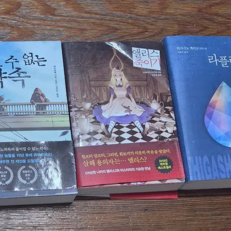 [BUNJANG] Mystery Novels Bundle Set (3 Volumes) / 추리소설 3권 일괄