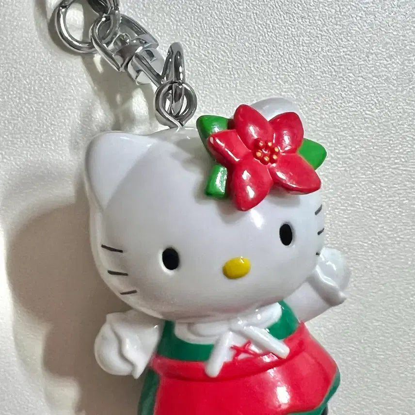 [BUNJANG] Classic Hello Kitty Limited Edition Keychain Charm / 고전 키티 키링 참