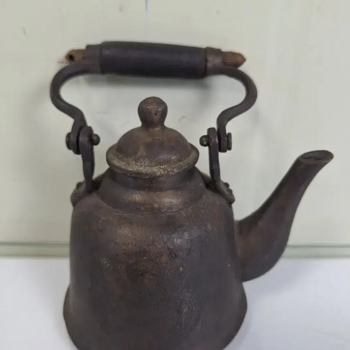 [BUNJANG] Vintage Bronze Small Teapot for Collection / 취미 수집 동 브론즈  옛날 주전자 소형