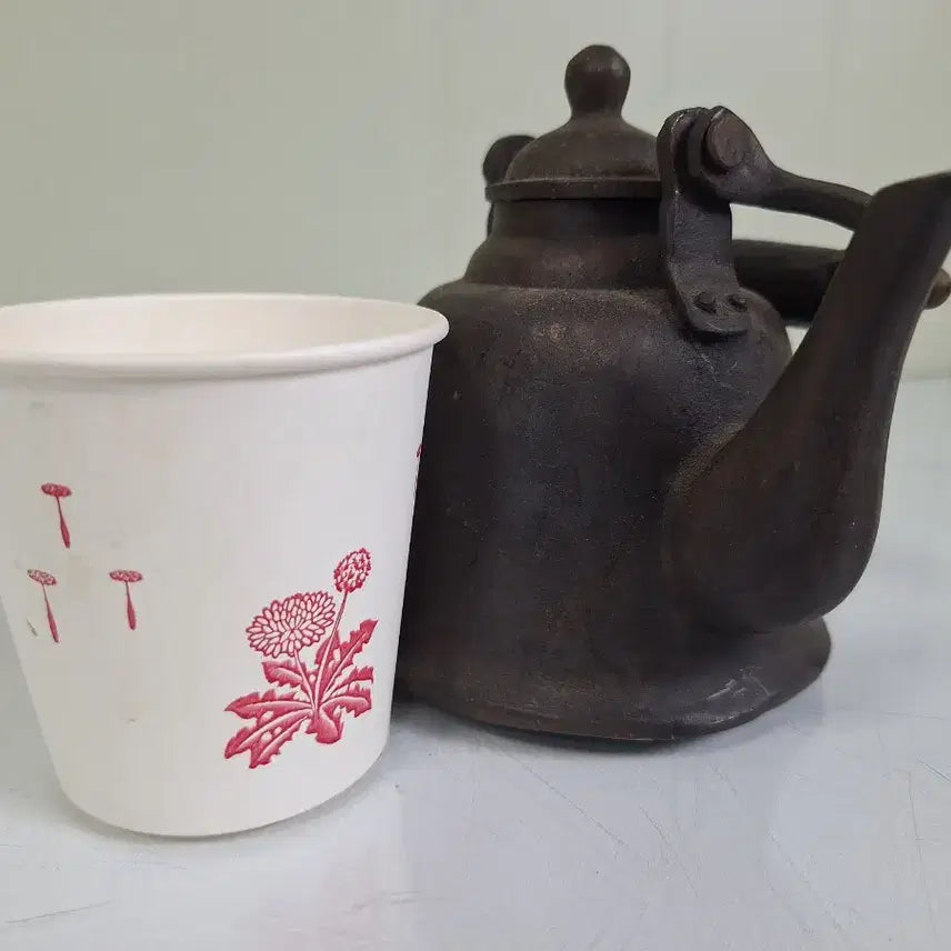 [BUNJANG] Vintage Bronze Small Teapot for Collection / 취미 수집 동 브론즈  옛날 주전자 소형