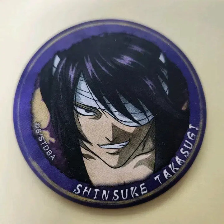 [BUNJANG] Gintama Shinsuke Takasugi Pin Badge / 은혼 타카스기 신스케 뱃지