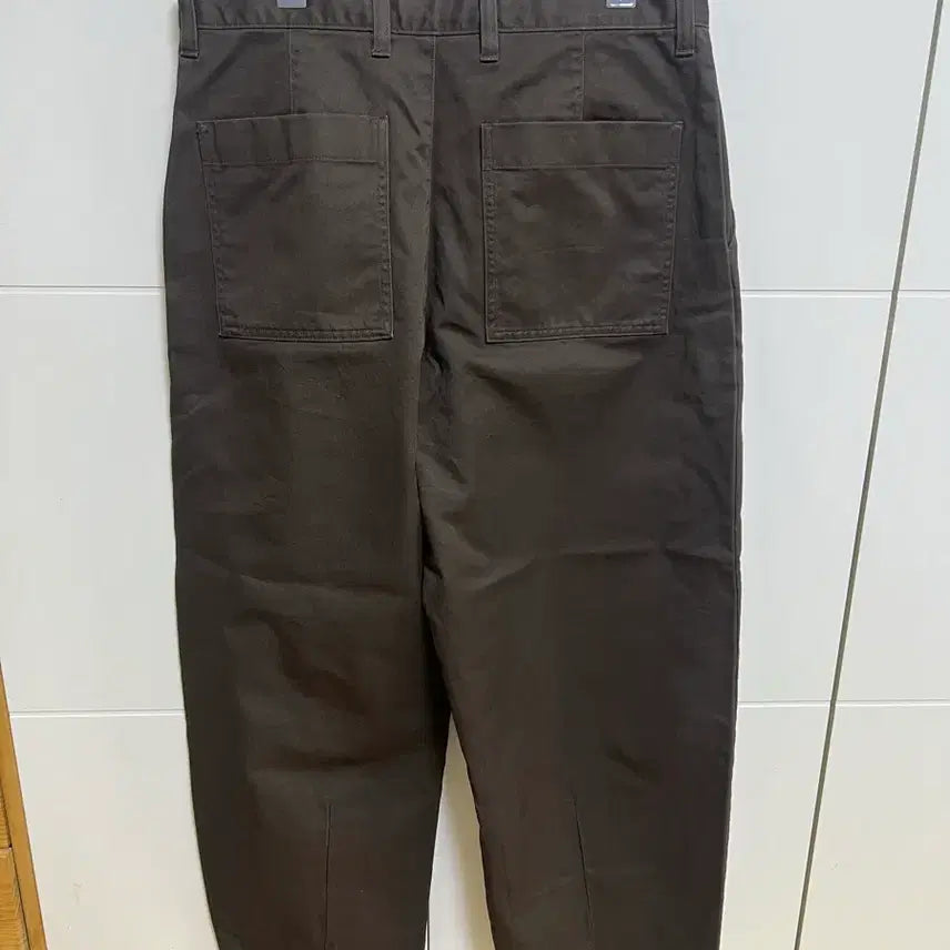 [SOLD OUT] 유니클로C 배럴팬츠 브라운 M