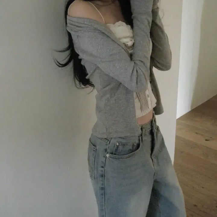 [BUNJANG] Seer Romantic Corset Top &amp; Kiss Lace Cardigan Set / seer 로맨틱 코르셋탑 &amp; 키스 레이스 가디건