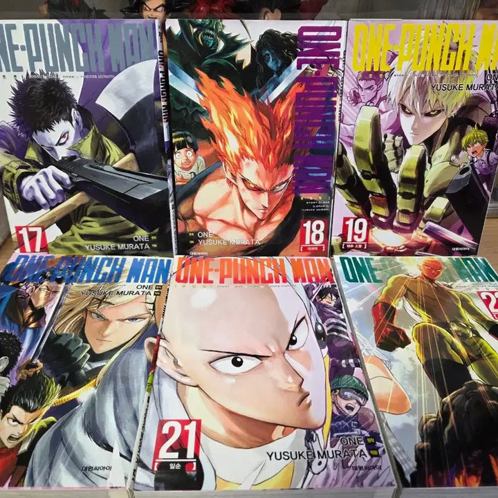 [BUNJANG] One-Punch Man Manga Volumes 1-9, 17-21, 23 / 원펀맨 만화책 1~9권, 원펀맨 17 ~21  23