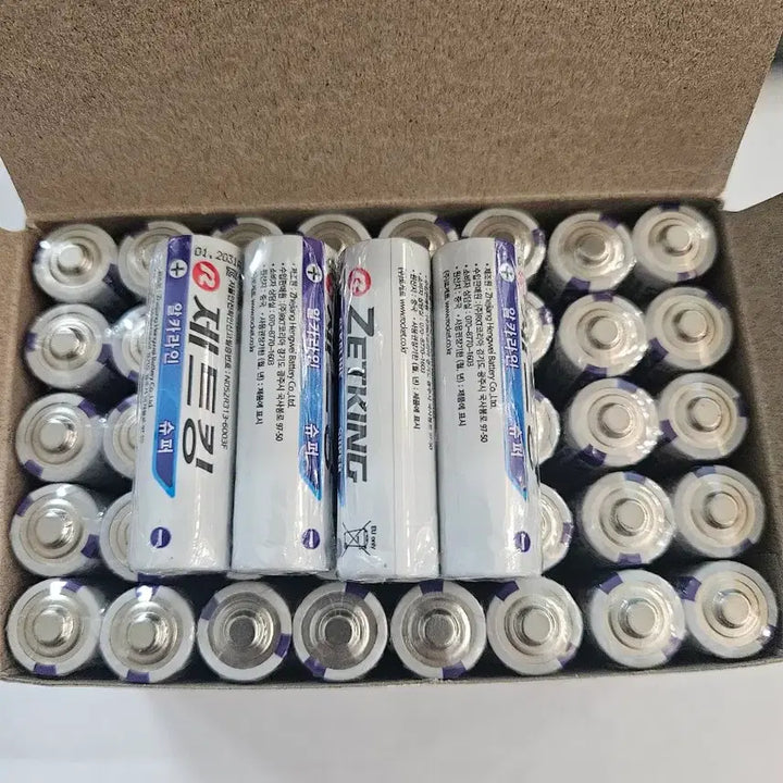 [BUNJANG] ZETKING Alkaline Batteries AA (80-Count) / 알카라인 건전지AA 80개