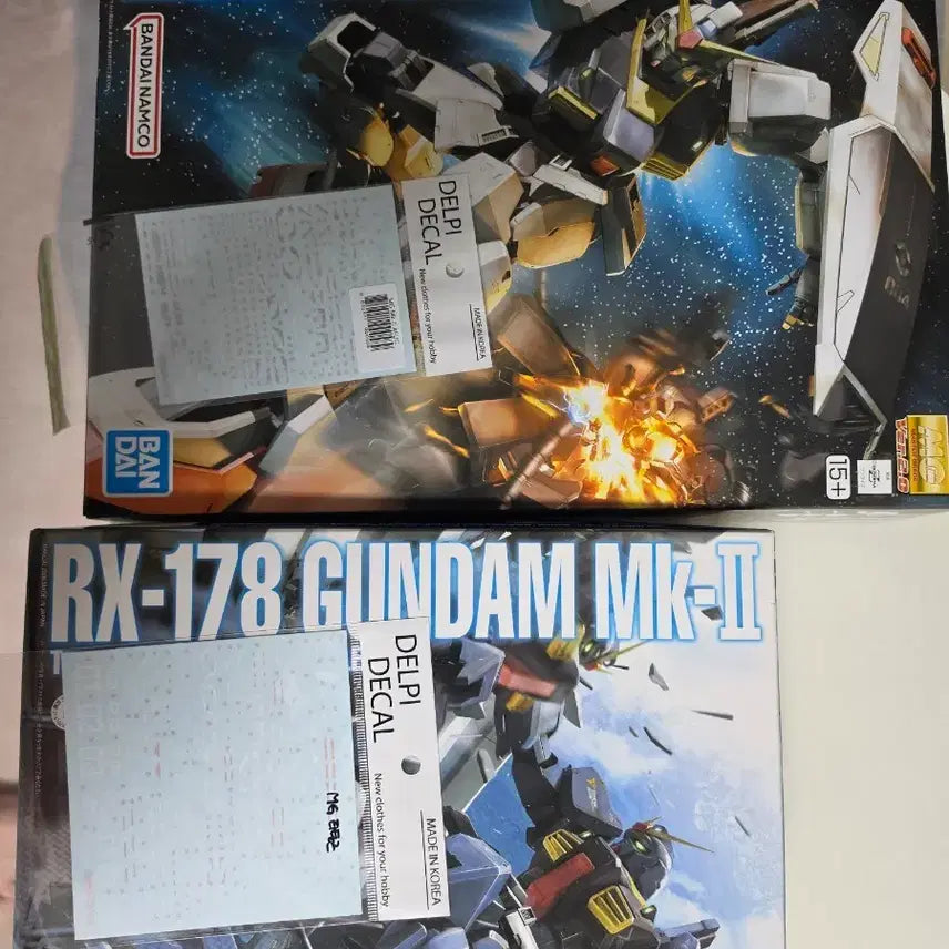 [SOLD OUT] MG 건담 마크 투 일괄 (델피 데칼 포함)