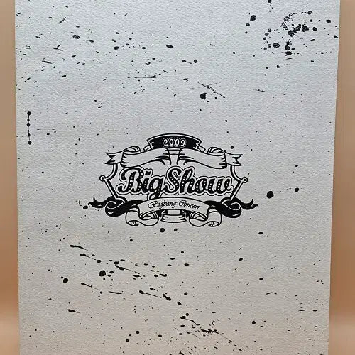 [SOLD OUT] 빅뱅 2009 Big Show 빅쇼 콘서트 포토북