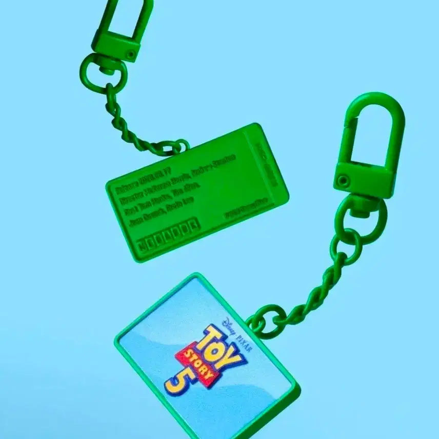 [BUNJANG] Toy Story 5 Megabox Movie Title Keyring / 토이스토리 5 메가박스 무비타이틀 키링