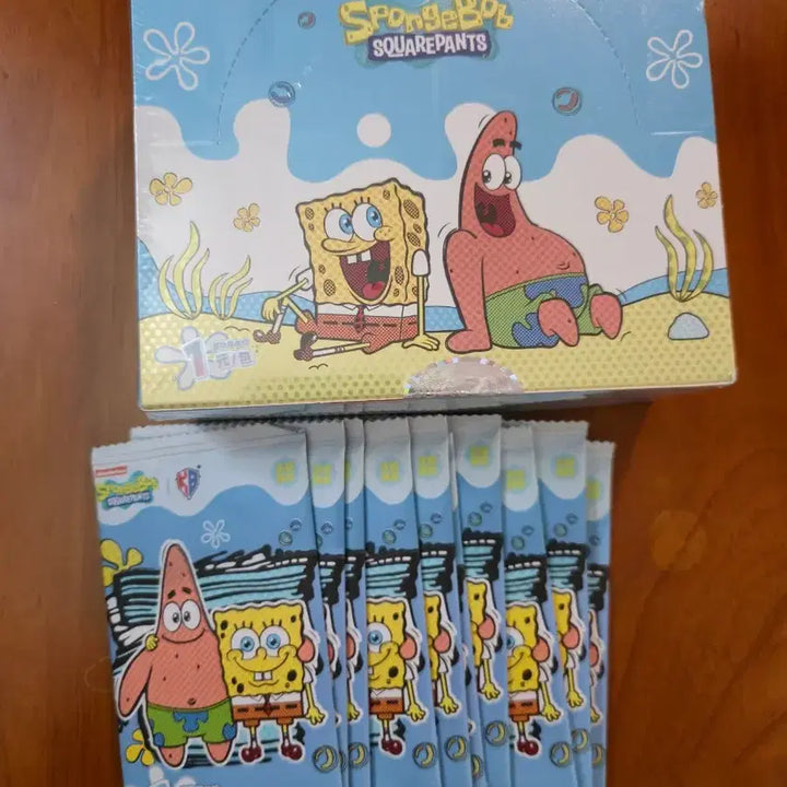 [BUNJANG] SpongeBob SquarePants Goods Card Box &amp; Card Packs / 스펀지밥카드 스퀘어팬츠 굿즈 카드박스 판매
