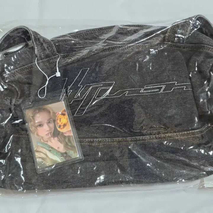 [SOLD OUT] 에스파 위플래쉬 데님 가방 윈터 미개봉