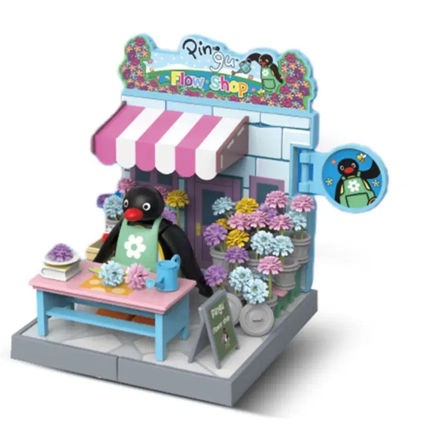 [BUNJANG] Pingu Dreamhouse Flower Shop Figure / 핑구 드림하우스 플라워 숍 피규어
