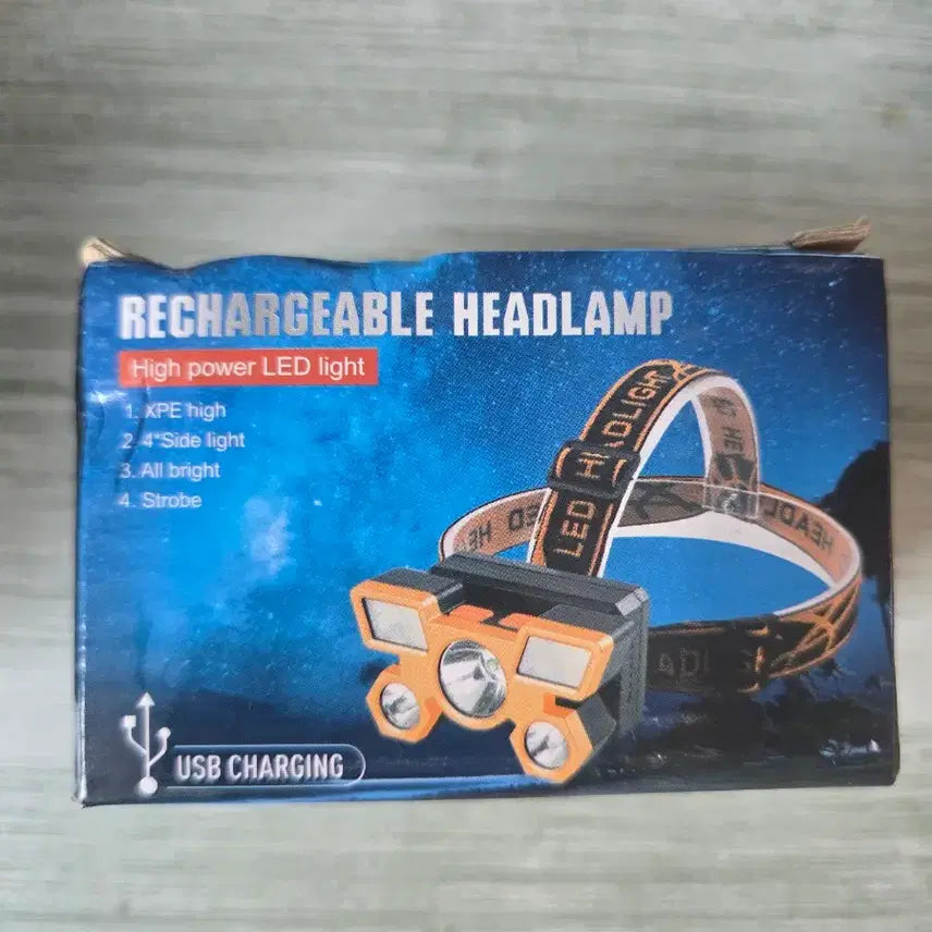 [BUNJANG] Rechargeable LED Headlamp / 헤드랜턴 새제품