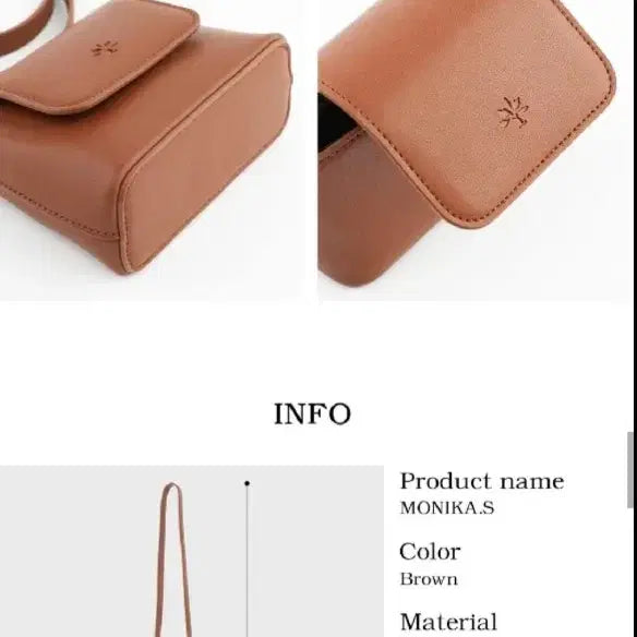 [BUNJANG] Montsac Monica Mini Baguette Bag / 몽삭 모니카 미니 바게트백