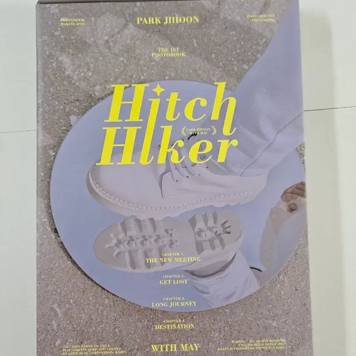 [BUNJANG] Park Jihoon Hitchhiker Photobook / 박지훈 화보집 히치하이커